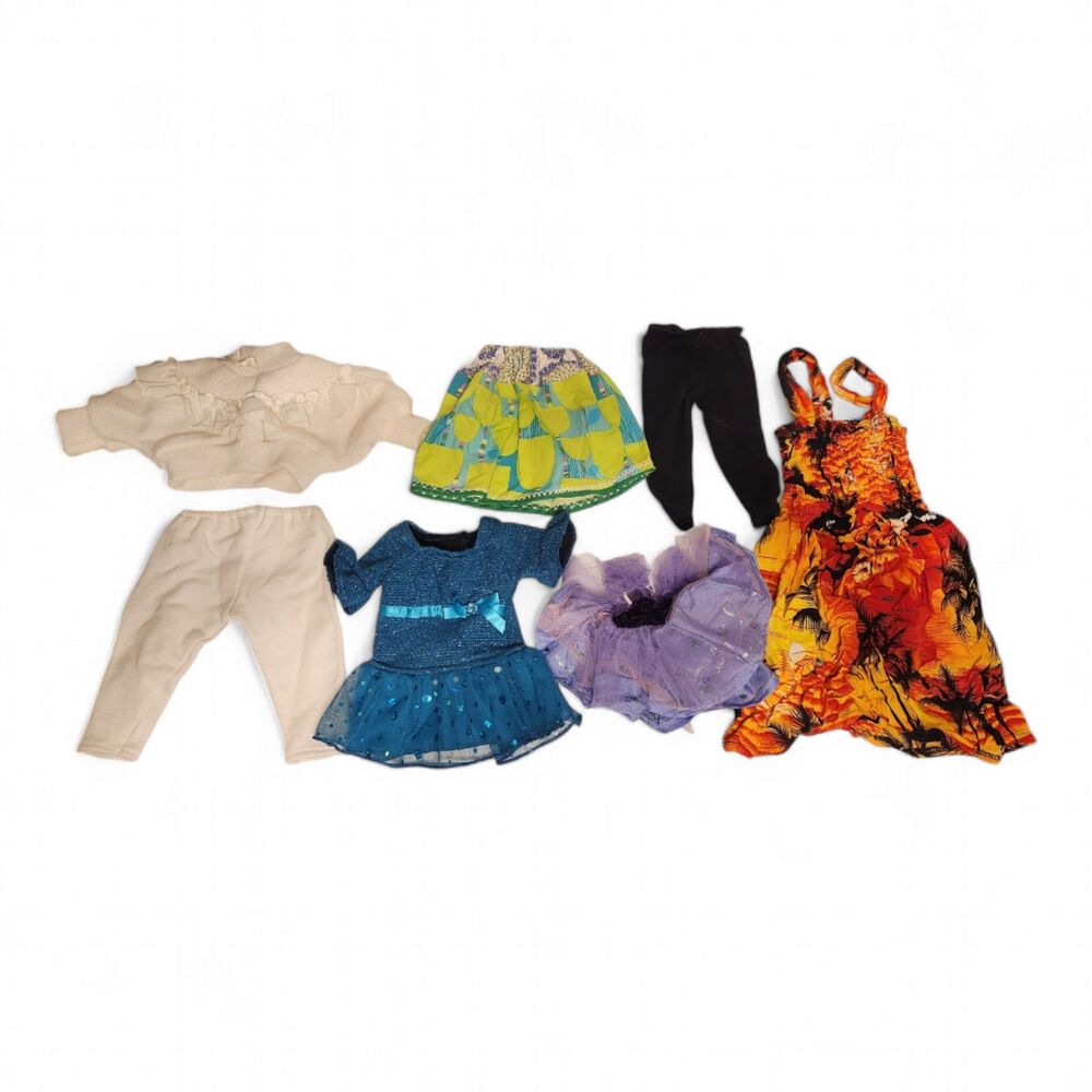 Bulk Lot of Doll Clothes for 18" Doll - 11 Pieces